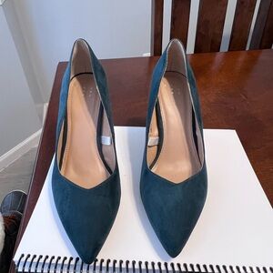 Dark green 3” heels